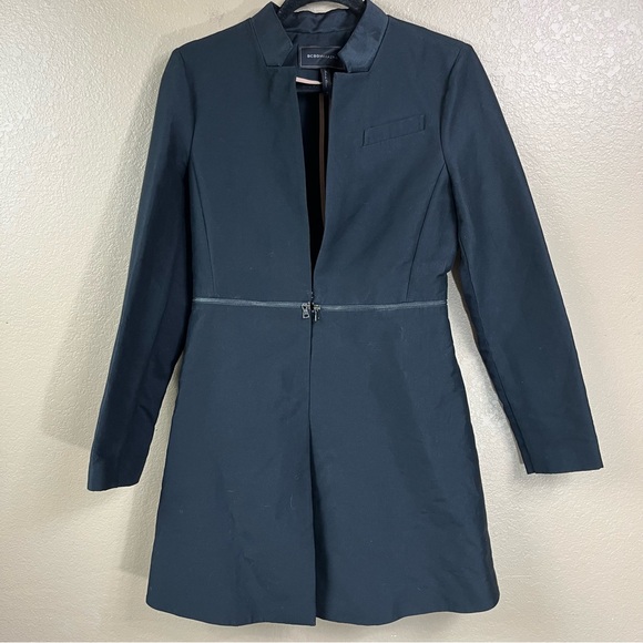 BCBGMAXAZRIA Arelia Long Length Coat Jacket - Picture 3 of 6